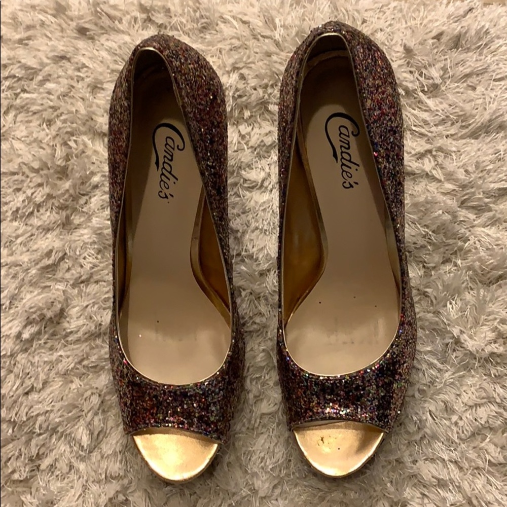Candie’s Glitter Heels